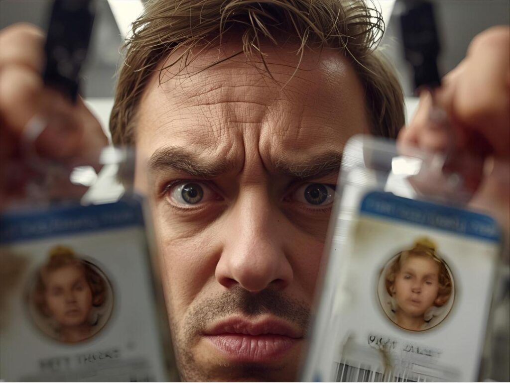 cheap ID badges, poor quality, low quality