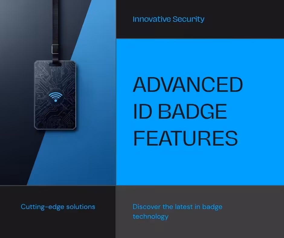 2025 trend, security, printed ID badge, design