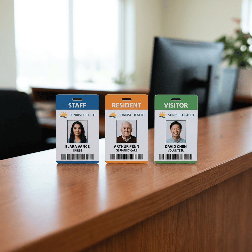side by side badge images